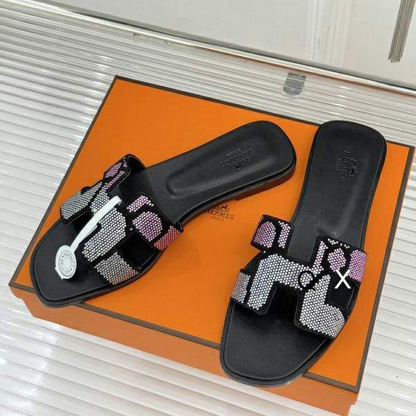 Picture of Hermes Slippers _SKUHermessz35-403CMJX10021738